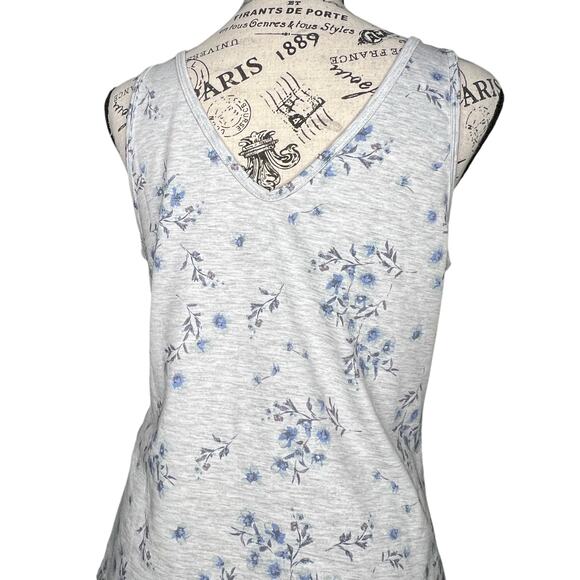 Awhile (S) Gia Loungewear Tank - Stitch Fix Double V Recycled Poly Terry Swing - Picture 13 of 14